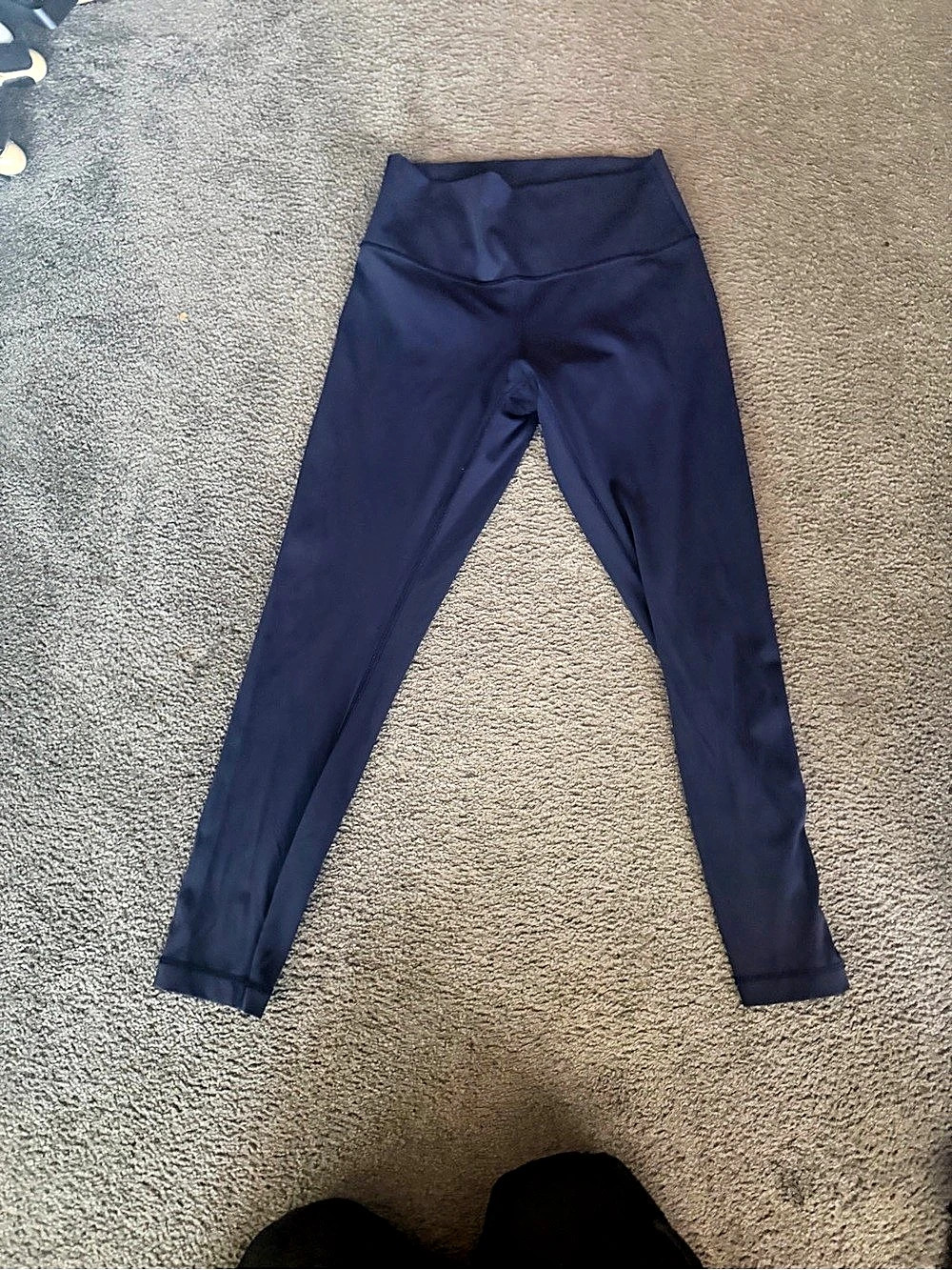 lululemon Wunder Under High-Rise Tight Women's Leggings in Blue Size 8 Like New